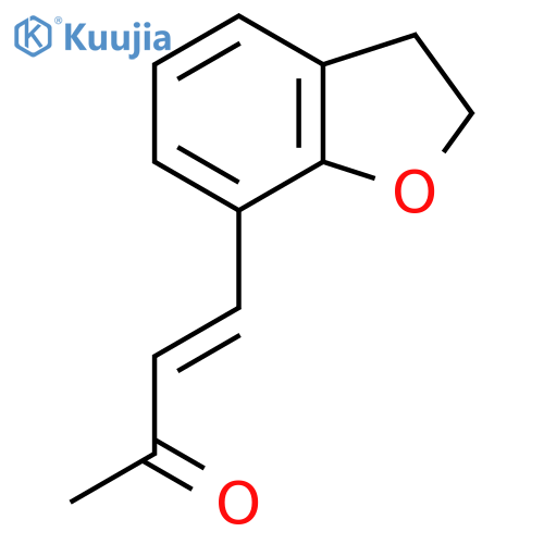 4-(2,3-dihydro-1-benzofuran-7-yl)but-3-en-2-one structure