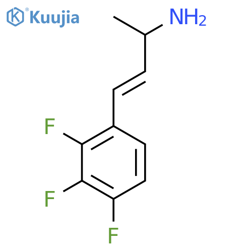 4-(2,3,4-Trifluorophenyl)but-3-en-2-amine structure