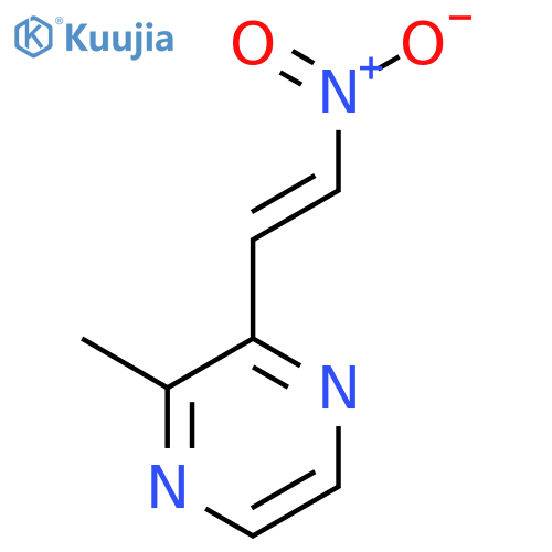 2-methyl-3-(2-nitroethenyl)pyrazine structure