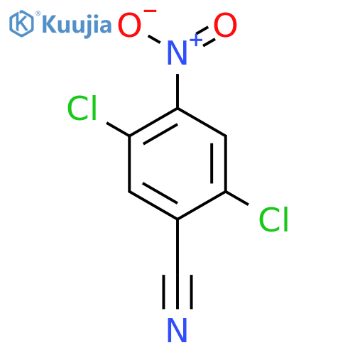 2,5-dichloro-4-nitrobenzonitrile structure