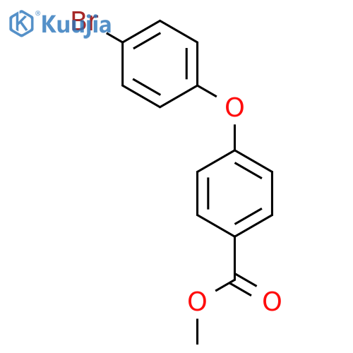 Methyl 4-(4-bromophenoxy)benzoate structure