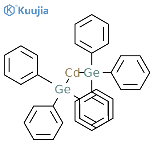 cadmium, bis(triphenylgermyl)- structure