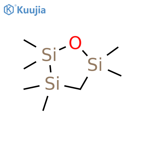 1-Oxa-2,3,5-trisilacyclopentane, 2,2,3,3,5,5-hexamethyl- structure