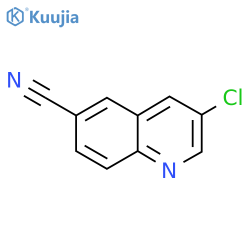 3-Chloroquinoline-6-carbonitrile structure