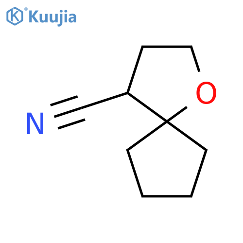 1-Oxaspiro[4.4]nonane-4-carbonitrile structure