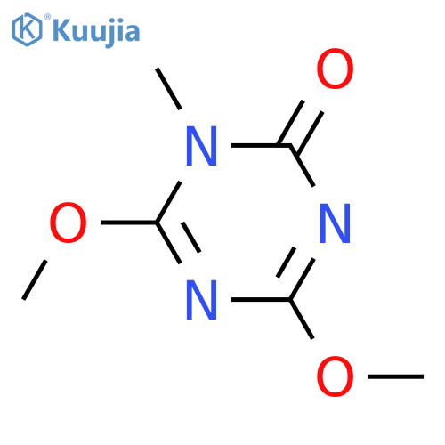 1,3,5-Triazin-2(1H)-one, 4,6-dimethoxy-1-methyl- structure
