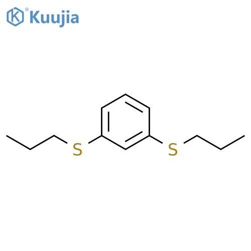 Benzene, 1,3-bis(propylthio)- structure