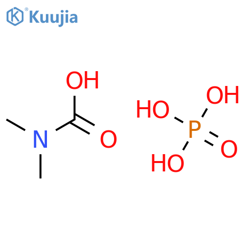 Carbamic acid, dimethyl-, phosphate structure