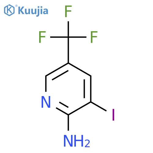 3-Iodo-5-(trifluoromethyl)pyridin-2-amine structure