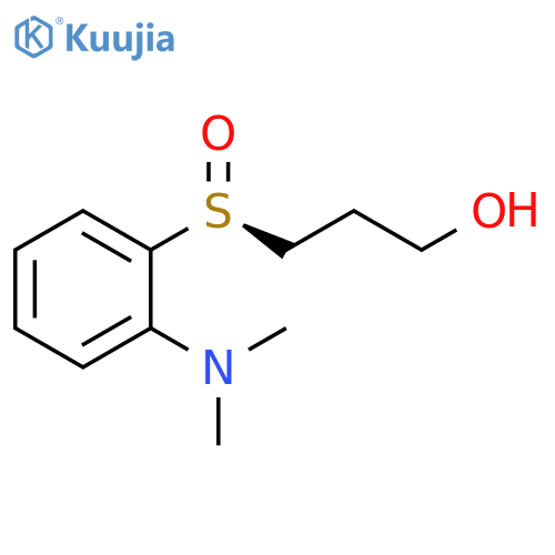 1-Propanol, 3-[(S)-[2-(dimethylamino)phenyl]sulfinyl]- structure