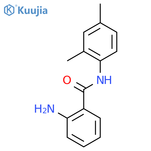 2-Amino-N-(2,4-dimethylphenyl)benzamide structure