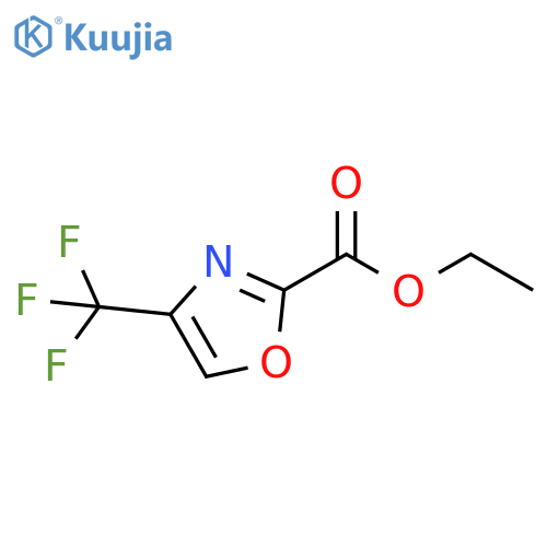 Ethyl 4-(Trifluoromethyl)oxazole-2-carboxylate structure
