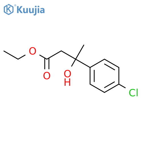 Ethyl 3-(4-Chlorophenyl)-3-hydroxybutanoate structure