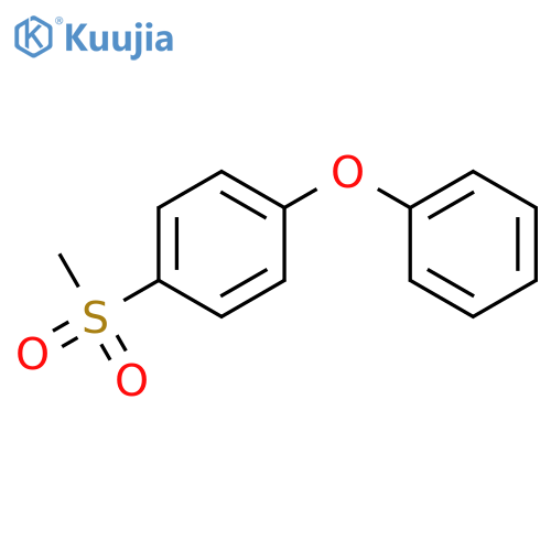 Benzene,1-(methylsulfonyl)-4-phenoxy- structure