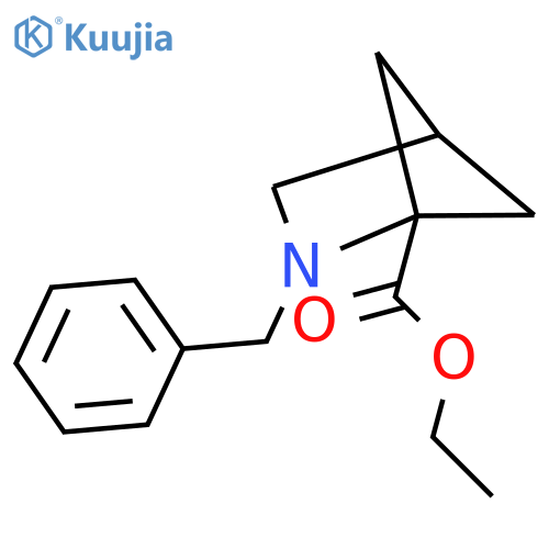 Ethyl 2-benzyl-2-azabicyclo[2.1.1]hexane-1-carboxylate structure