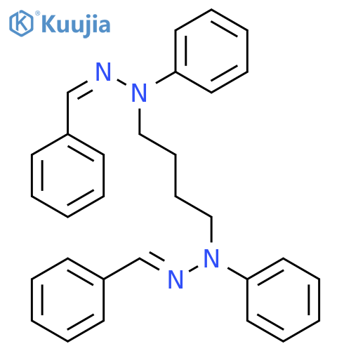 Benzaldehyde,1,4-butanediylbis(phenylhydrazone) (9CI) structure