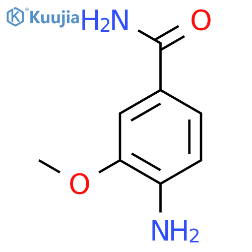 4-amino-3-methoxybenzamide structure