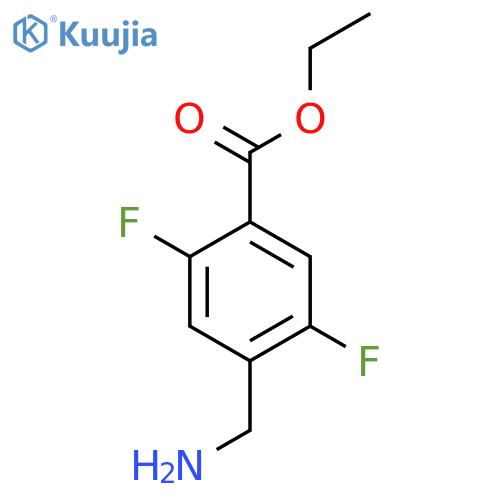 Ethyl 4-(aminomethyl)-2,5-difluorobenzoate structure