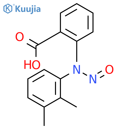 N-2,3-Xylyl-N-nitrosoanthranilic Acid structure