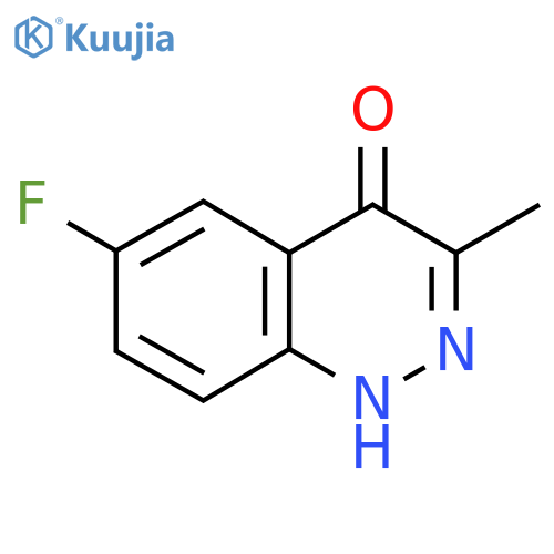 4-Cinnolinol, 6-fluoro-3-methyl- structure