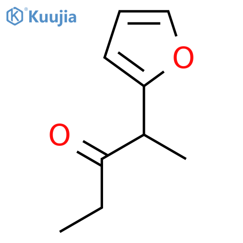 3-Pentanone, 2-(2-furanyl)- structure