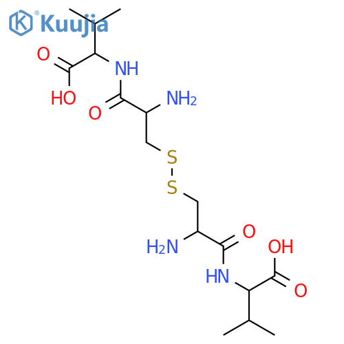 (H-Cys-Val-OH)2 (Disulfide bond) structure