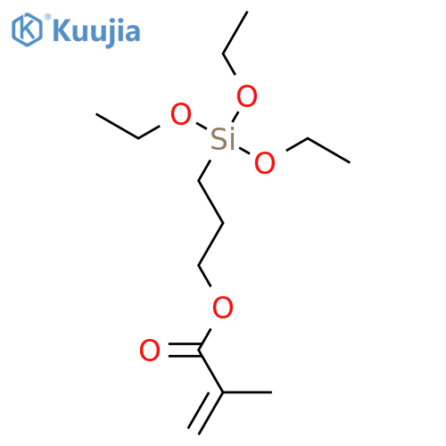 3-(Triethoxysilyl)propyl methacrylate structure