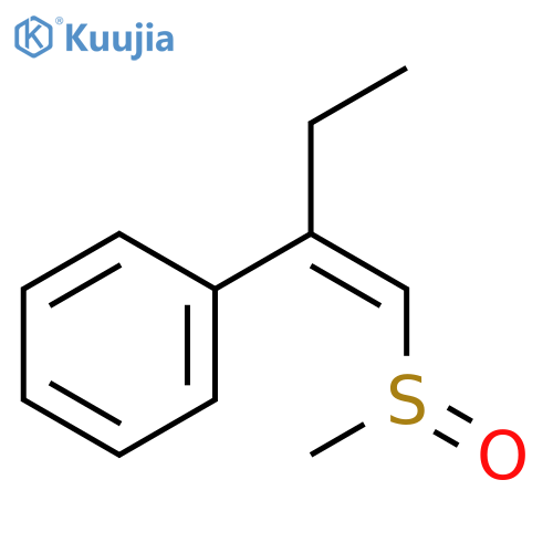 beta-Ethylstyryl(methyl) sulfoxide structure