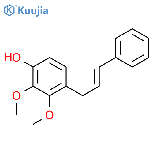 2,3-Dimethoxy-4-cinnamyl-phenol structure