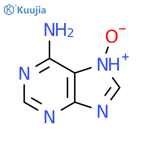 9H-Purin-6-amine,7-oxide structure