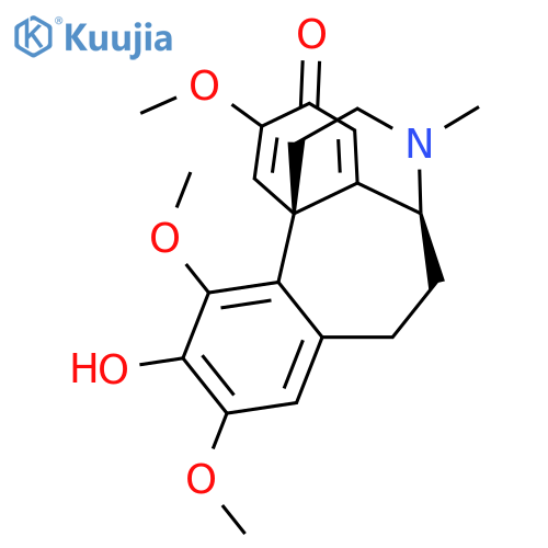 (5S,11bR)-10-hydroxy-2,9,11-trimethoxy-14-methyl-6,7-dihydro-5,11b-(epiminoethano)dibenzo[a,c][7]annulen-3(5H)-one structure