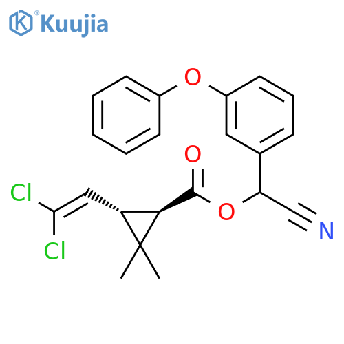 θ-Cypermethrin 1-Epimeric Mixture structure