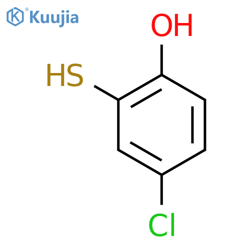 4-chloro-2-sulfanylphenol structure