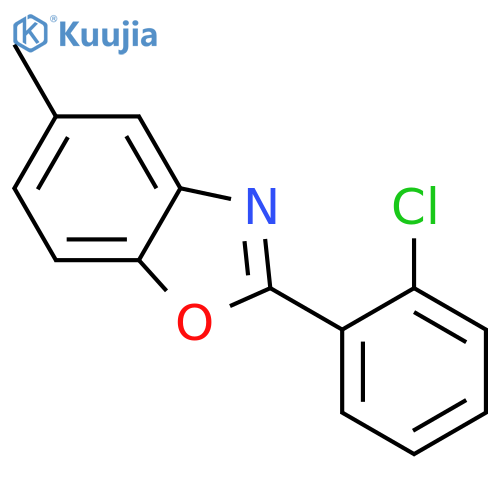 2-(2-Chloro-phenyl)-5-methyl-benzooxazole structure