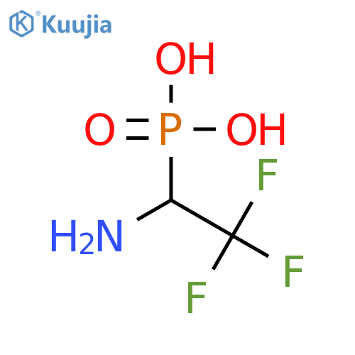 (1-Amino-2,2,2-trifluoro-ethyl)-phosphonic acid structure