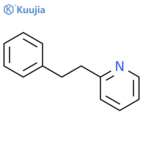 2-(2-phenylethyl)pyridine structure