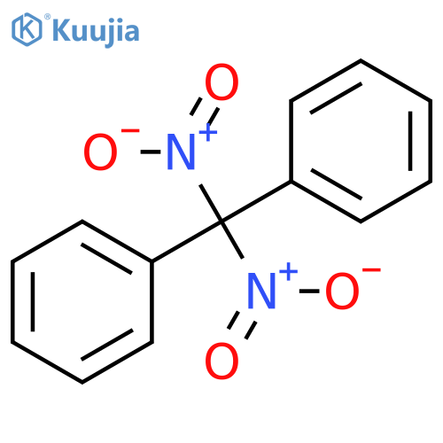 Benzene, 1,1'-(dinitromethylene)bis- structure