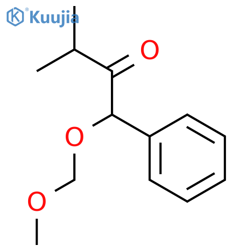 2-Butanone, 1-(methoxymethoxy)-3-methyl-1-phenyl- structure