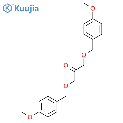 2-Propanone, 1,3-bis[(4-methoxyphenyl)methoxy]- structure