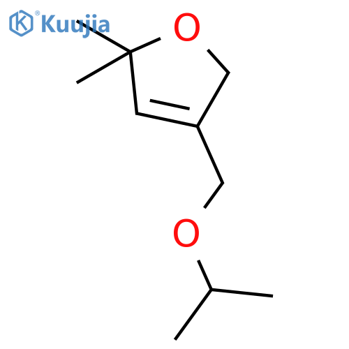 Furan, 2,5-dihydro-2,2-dimethyl-4-[(1-methylethoxy)methyl]- structure