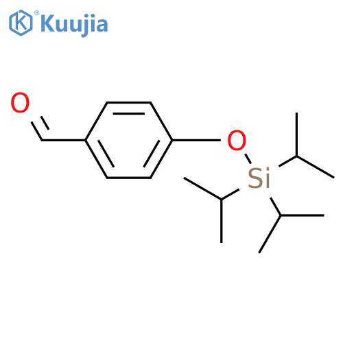 4-(Trisisopropylsilyloxy)benzaldehyde structure