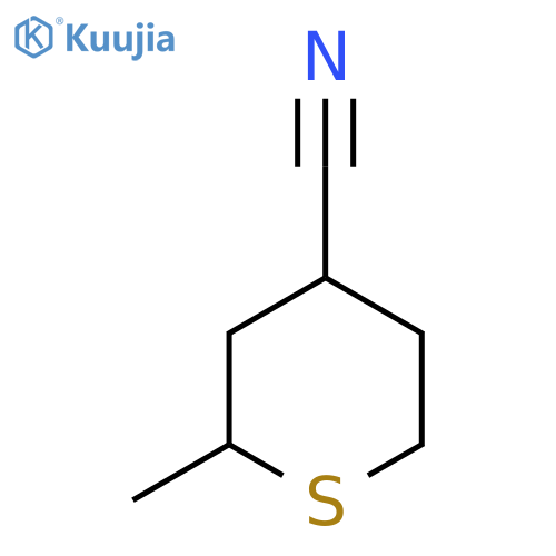 2-Methylthiane-4-carbonitrile structure