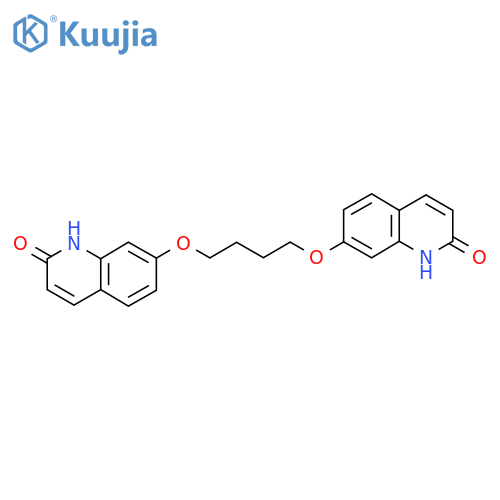 7,7’-(1,4-Butanediyl)bis(oxy)bis-2(1H)quinolinone structure
