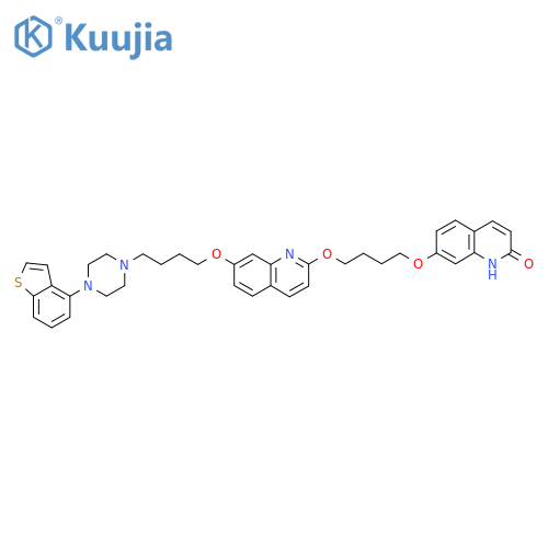 O-4-((2-Oxo-1,2-dihydroquinolin-7-yl)oxy)butyl Brexpiprazole (>90%) structure