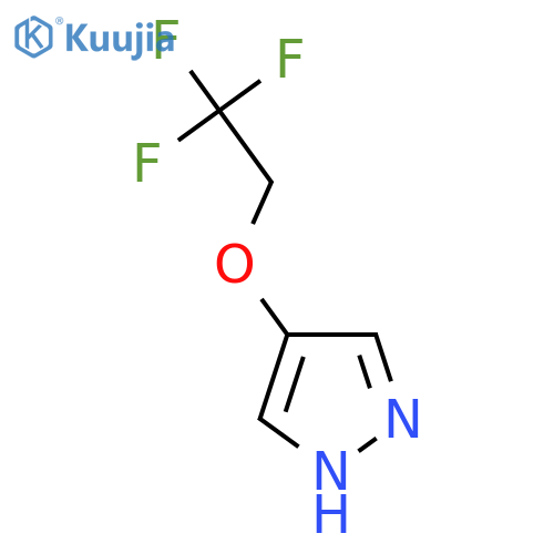 4-(2,2,2-Trifluoroethoxy)-1H-pyrazole structure
