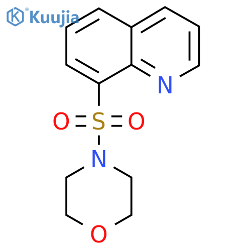 8-(morpholine-4-sulfonyl)quinoline structure