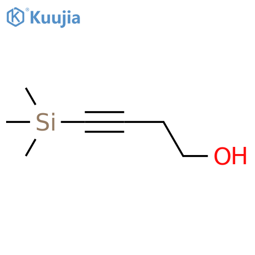 4-(trimethylsilyl)but-3-yn-1-ol structure