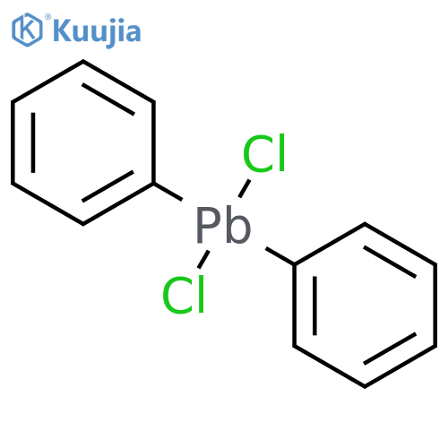 Plumbane,dichlorodiphenyl- structure