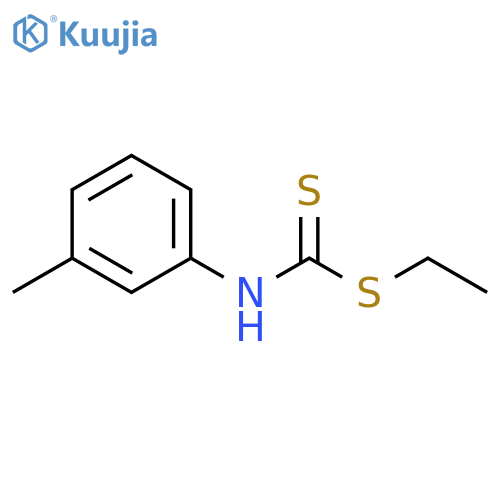 Carbamodithioic acid, (3-methylphenyl)-, ethyl ester structure
