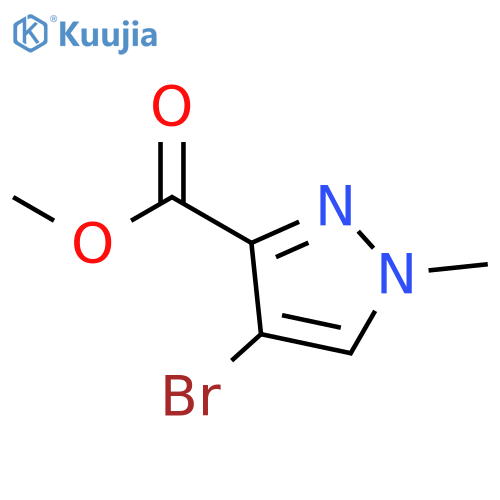 methyl 4-bromo-1-methyl-pyrazole-3-carboxylate structure